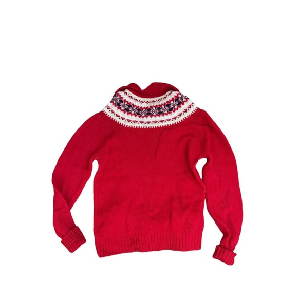 Vtg 60's Fair Isle Susan Bristol Sweater, Shetland Light Wool Pullover Sz S/M - Picture 2 of 5